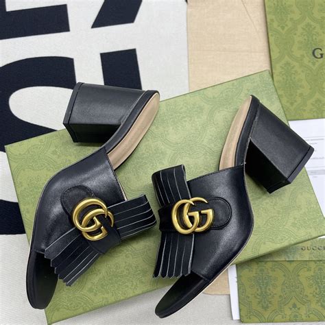 gucci marmont slides|Altro.